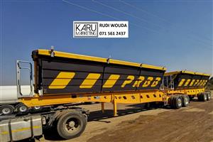 New 2026 PRBB 45m³ bin side tipper 