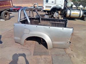 Toyota Hilux double cabin with nudge bar