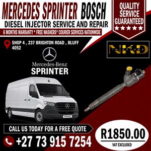 MERCEDES SPRINTER BOSCH INJECTORS RECON DONE AT NKD'KZN  