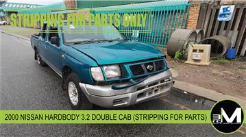 2000 NISSAN HARDBODY 3.2 DOUBLE CAB (STRIPPING FOR PARTS)
