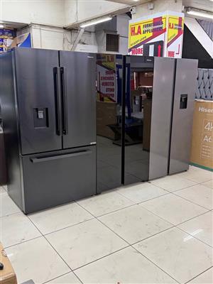  Massive Special on Brand New Hisense Side-by-Side and French Door Refrigerators