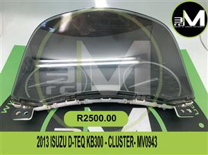 SPEEDOMETER CLUSTER- ISUZU D-TEQ KB300