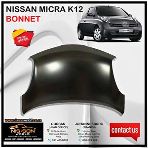 NISSAN MICRA K12 BONNET