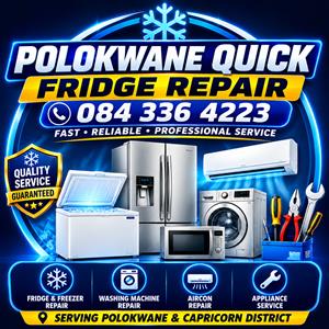 Polokwane Quick Fridge repair 