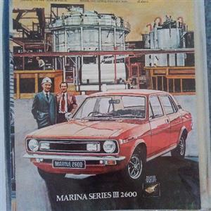 Marina original brosjure