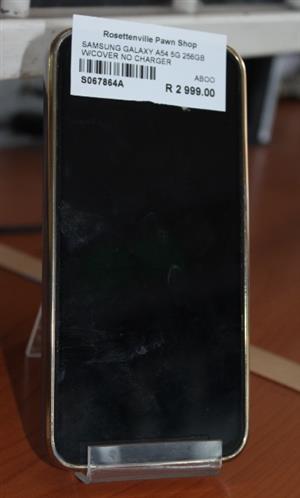 SAMSUNG GALAXY A54 5G 256GB W/COVER NO CHARGER(S067864A) 