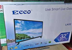 Brand New ECCO 32" Normal LED Televisions (With Warranty) On SPECIAL