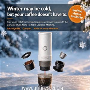 Fresh brewed espresso anywhere .
