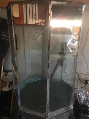 8 Sided Fish Tank & Stand for Sale