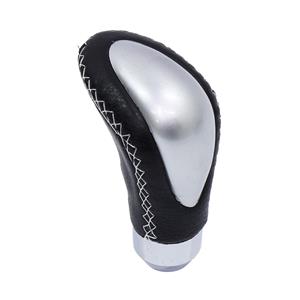 Universal Chrome & Anodized Blue Gearknob