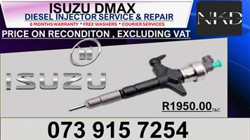 Isuzu DMAX Diesel Injectors 