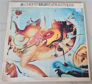 DIRE STRAITS – ALCHEMY - DIRE STRAITS LIVE - DOUBLE VINYL LP RECORD