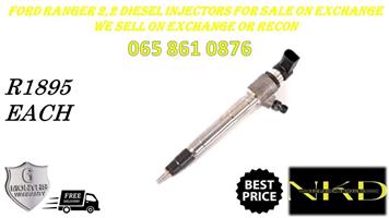 RECONDITIONED DIESEL INJECTORS FOR FORD RANGER 2.2 ON SALE