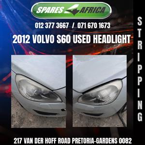 2012 VOLVO S60 1.6 HEADLIGHT