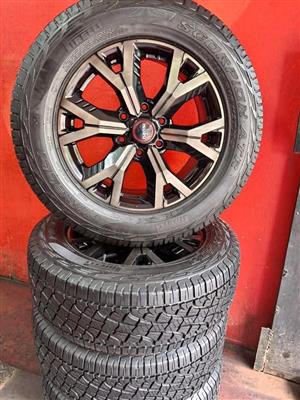 Isuzu Mag's Size 18" With Prielli Scorpion ATR Tyres  
