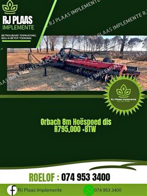 Orbach 8m Hoëspoed dis