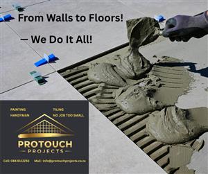 Painting, Tiling & Handyman Services