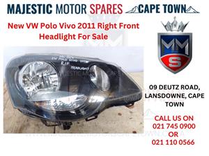 New VW Polo Vivo 2011 Right Front Headlight For Sale