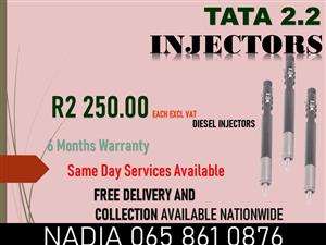 TATA 2.2 DIESEL INJECTORS FOR SALE OR TO RECON 