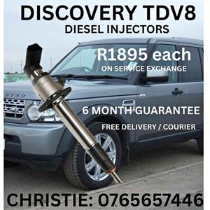 Discovery TDV8 Diesel Injectors for