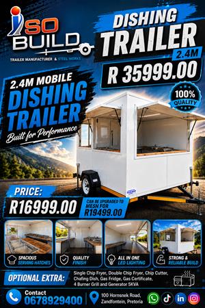 2.4m Display Trailer for sale