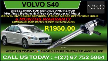 Volvo S40 Diesel Injectors On Repair