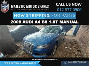 2008 Audi A4 B8 1.8T Manual Spares