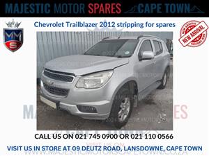 Chevrolet Trailblazer 2012 stripping for spares