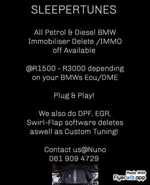 BMW Vehicles Immo off Available
