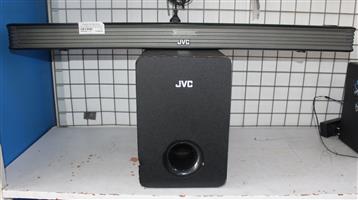 JVC TH-N239B 2.1 CHANNEL SOUND BAR W/WIRELESS SUB NO REMOTE S065764A