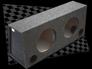 10″ Dual Subwoofer Ported Enlosure