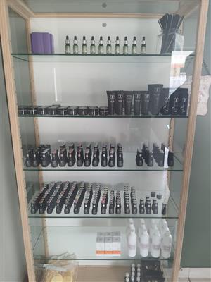 Display Cabinet glass sides full door