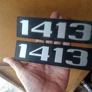 Mercedes 1314, badge