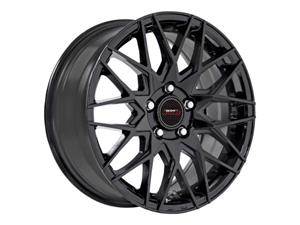 14″ A-Line Element 4/100 & 4/108 BLK Alloy Wheels