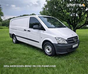 2014 Mercedes Benz  116 CDI Panelvan