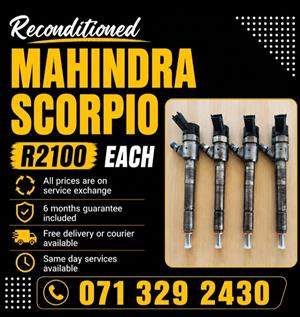 MAHINDRA SCORPIO INJECTORS FOR SALE WITH WARRANTY 