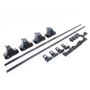 Evo Tuning Gutterless Alluminum Roof Rack with locks (120cm)