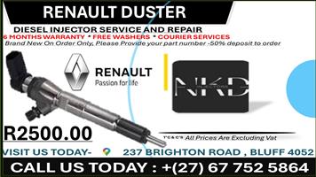 Renault Duster Diesel Injectors on Recondition