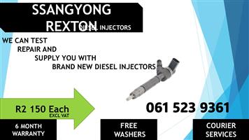 DIESEL INJECTORS FOR SSANGYONG REXTON FOR SALE 