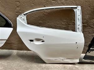 2014 to 2018 Mazda 3 Sedan Rear Right Passenger Door OEM B45a72010