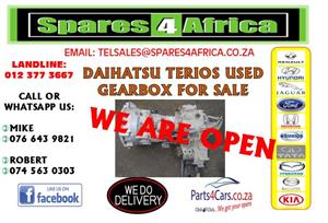 Daihatsu Terios used gearbox for sale