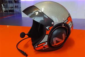 Nirvana FC5 PPG Helmet + iCom A6 Airband Radio