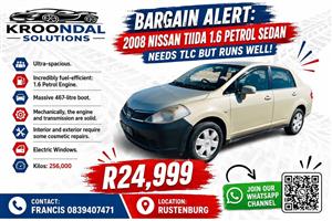 2008 Nissan Tiida 1.6 Petrol
