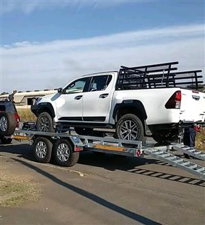 For Hire - Heavy duty motor vehicle transporter trailer