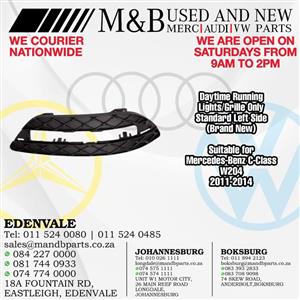 Daytime Running Lights/Fog Light Complete Standard Left Side (Brand New)