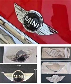 MINI Cooper bonnet boot badges
