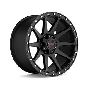 17″ A-Line Enduro 6/139 Satin Black Alloy Wheels