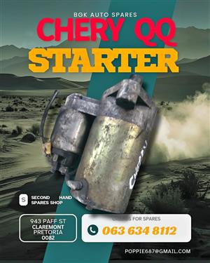 Chery QQ starter