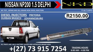 Diesel Injectors Nissan Np200 1.5L 