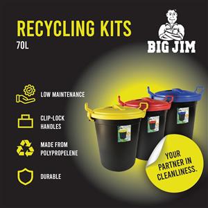 70L Recycling Kits – Big Jim Brand | Durable & Low Maintenance
